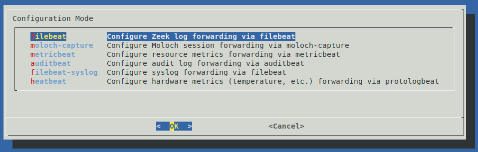 Configure forwarders