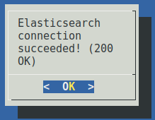 Successful Elasticsearch connection