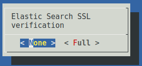 Elasticsearch SSL verification
